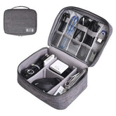 Waterproof Cable Organizer - Portable Storage Bag for USB & Chargers